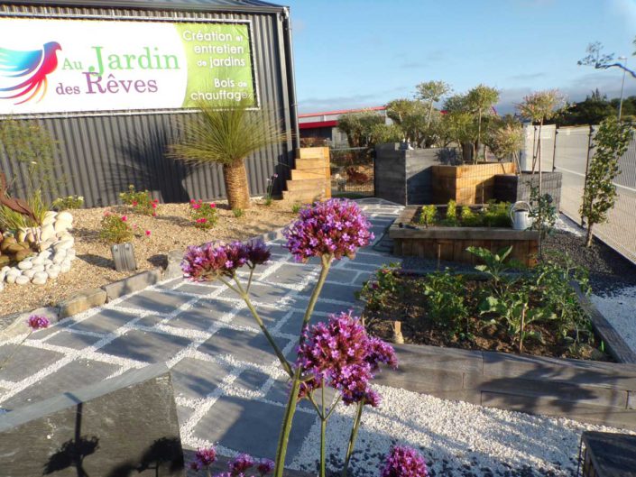 La Plaine sur Mer paysagiste 44 jardin extérieur près de Pornic