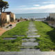 Gazon et ardoises Jardin bord de mer Pornic