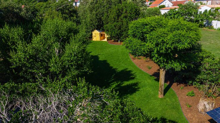 La Plaine sur Mer - Gazon de placage - paysagiste Au Jardin des Rêves