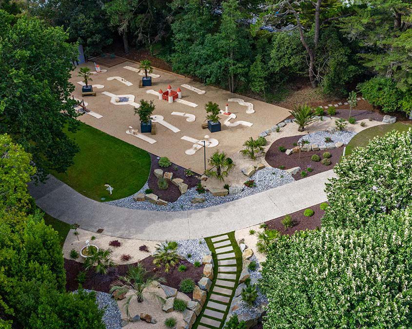 Parcours mini-golf Paysagiste Pornic Au Jardin des Rêves