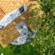 Pornic Terrasse en pin avec massif intégré - Au Jardin des Rêves