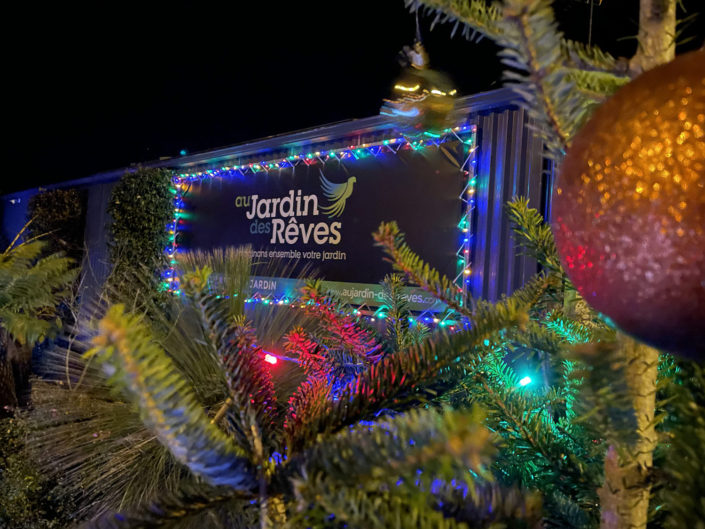 Au Jardin des Rêves, décoration de Noël 2021