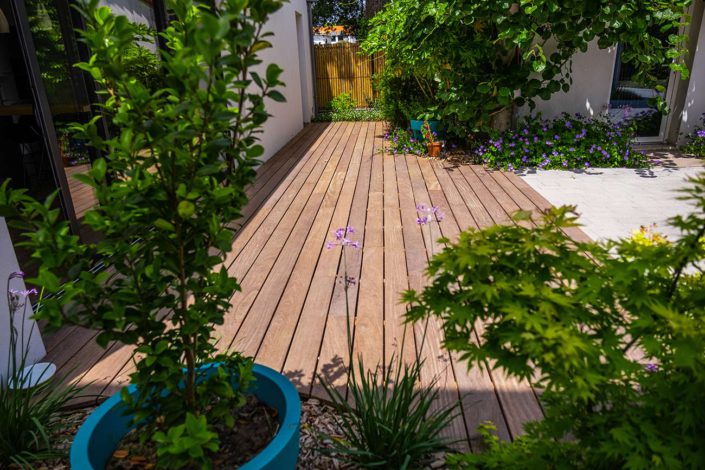 Terrasse en Cumaru - Au Jardin des Rêves