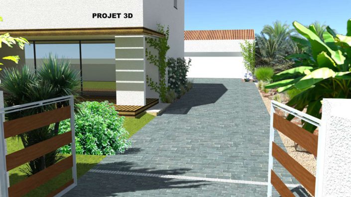 Projet 3D - Allée Au Jardin des Rêves