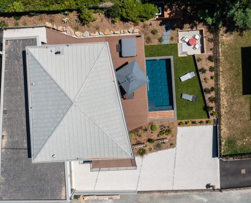 Paysagiste Pornic piscine terrasse plantations Au Jardin des Rêves