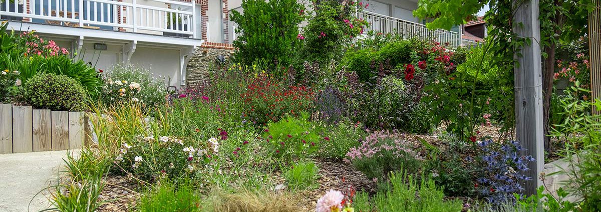 Jardin luxuriant St Brévin les Pins - paysagiste, vue sur mer : Au jardin des reves