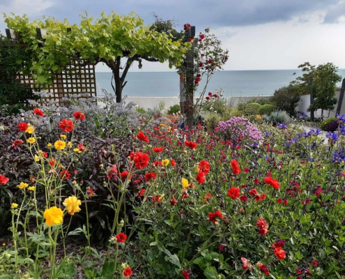 Pornic création jardin coloré Au Jardin des Rêves