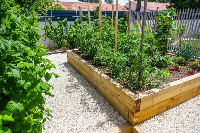 carre potager la plaine sur mer - au jardin des reves