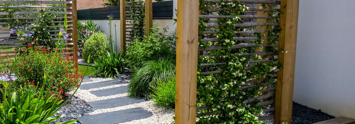 La Plaine sur Mer brise vue végétal Au Jardin des Rêves