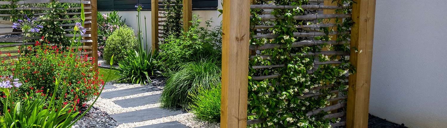 La Plaine sur Mer brise vue végétal Au Jardin des Rêves