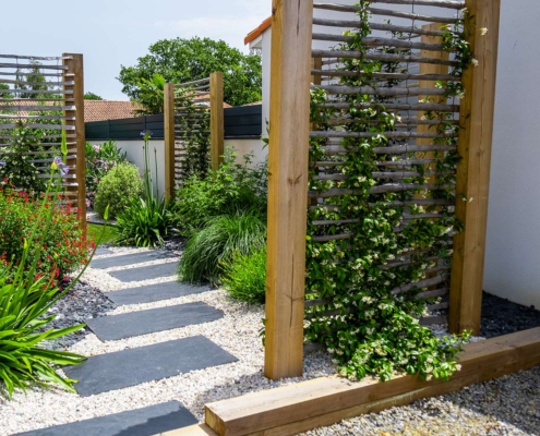 La Plaine sur Mer brise vue végétal Au Jardin des Rêves