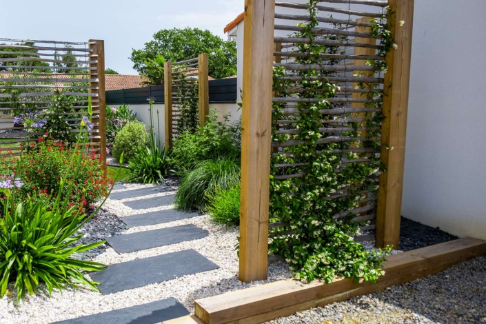 La Plaine sur Mer brise vue végétal Au Jardin des Rêves