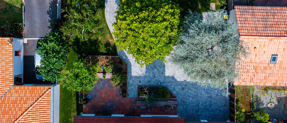 aménagement de jardin par au jardin des rêves vue panoramique, paysagiste pornic
