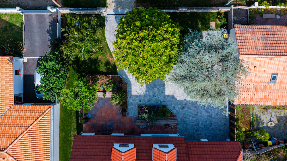 aménagement de jardin par au jardin des rêves vue panoramique, paysagiste pornic