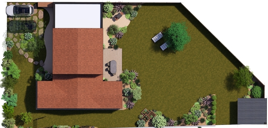 Plan de masse pour aménager son jardin