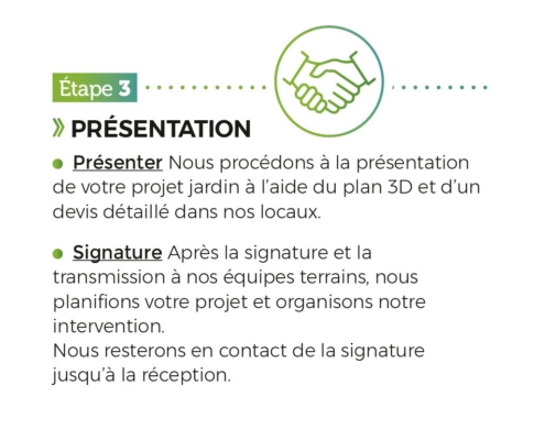 les étapes d'un projet d'aménagement paysager