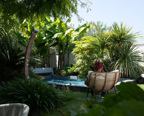 piscine au jardin des rêves