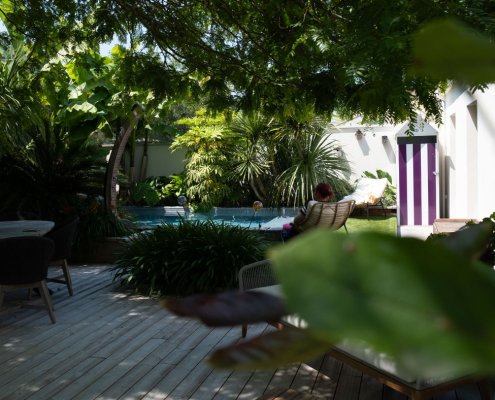 piscine au jardin des rêves