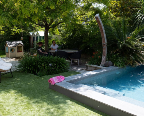 piscine au jardin des rêves